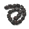 Carved Wood Beads WOOD-Q060-02A-2