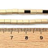 Electroplated Synthetic Non-magnetic Hematite Beads Strands G-I360-Y01-02-4