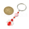 Glass & Acrylic Pendant Keychain KEYC-JKC00642-05-3