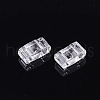 2-Hole Glass Seed Beads SEED-T003-01B-02-2