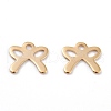 201 Stainless Steel Charms STAS-C017-05G-1