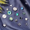 Tarnish Resistant 304 Stainless Steel Brooch Findings X-STAS-F191-04P-12mm-4