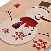 Christmas Theme Hot Stamping Rectangle Paper Bags CARB-F011-02E-4
