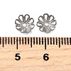 304 Stainless Steel Bead Caps STAS-B087-10A-P-3