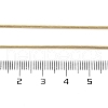 Ion Plating(IP) 304 Stainless Steel Round Snake Chain Necklace for Men Women NJEW-K245-016C-2