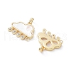 Rack Plating Brass Pendants KK-A183-18G-2