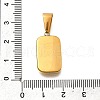 304 Stainless Steel Pendants STAS-S161-01S-G-3