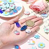 30Pcs 10 Styles Opaque Resin Decoden Cabochons CRES-YW0002-16-3