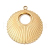 304 Stainless Steel Pendants STAS-C121-50D-G-1