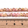 Baking Painted Glass Beads Strands DGLA-N003-4mm-B02-5
