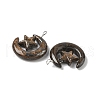 Natural Bronzite Pendants G-Z086-01P-13-2