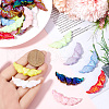SOFPLATE 50pcs UV Plating Opaque Acrylic Beads MACR-SP0001-13-3