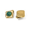 Synthetic Malachite/Opalite/Natural Black Onyx(Dyed and Heated) Pendants STAS-Q350-20G-2