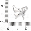 Brass Rhinestone Pendants KK-E793-25P-3