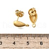 304 Stainless Steel Studs Earring Findings STAS-H233-32G-3