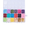 Handmade Polymer Clay Beads CLAY-JP0001-03-4mm-3
