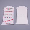Hair Clip Display Cards DIY-WH0167-86M-1