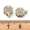 PVD Vacuum Plating 304 Stainless Steel Crystal Rhinestone Beads SATS-R130-02G-01-3