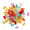 180Pcs 9 Colors Transparent Acrylic Beads TACR-CJ0001-27-3