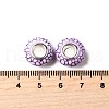 Opaque Resin European Beads RESI-C055-01A-3