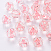 Transparent Acrylic Beads TACR-S154-19A-26-1