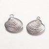 Non-Tarnish 316 Surgical Stainless Steel Pendants X-STAS-K096-24P-2