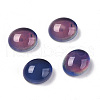 Glass Cabochons GLAA-R218-02-2