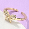 Adjustable Brass Finger Rings X-RJEW-G096-42G-3
