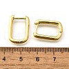 Brass Huggie Hoop Earrings EJEW-F245-04G-A-3