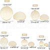 SUPERFINDINGS 20Pcs 5 Style Brass Charms KK-FH0002-53-5