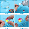 SUNNYCLUE Brass Expandable Bangle Makings KK-SC0003-72-3