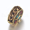 Handmade Indonesia Beads IPDL-F023-21A-3