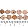 Natural Cherry Blossom Agate Beads Strands G-C116-A173-01-5
