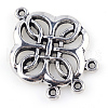 Tibetan Style Alloy Chandelier Components X-TIBE-Q054-06AS-RS-2