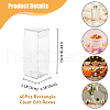DICOSMETIC Rectangle Transparent Plastic PVC Box Gift Packaging CON-DC0001-12C-2