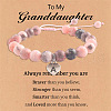 Natural Pink Zebra Jasper Round Beaded Stretch Bead Bracelets WGC8311-01-1