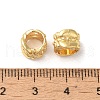 Rack Plating Brass European Beads KK-S375-20G-2