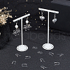 SUNNYCLUE 80Pcs Eco-Friendly Plastic Earring Hooks STAS-SC0008-18-4