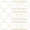 Unicraftale 304 Stainless Steel Hoop Earring Findings STAS-UN0003-98-1