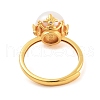 Mother's Day Jewellery Round Natural Pearl Finger Rings STER-Z009-05G-3