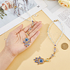 2Pcs Alloy Enamel Pendant Decorations HJEW-FH00008-3