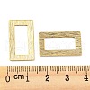 Eco-friendly Rack Plating Brass Linking Rings KK-M257-01G-3