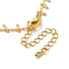 Brass Cable Chain Necklace Making KK-K337-12G-05-3