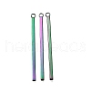 Ion Plating(IP) 304 Stainless Steel Pendants STAS-L218-19M-1
