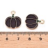 Thanksgiving Day Theme Alloy Enamel Pendants X1-ENAM-T020-35L-3
