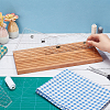 Customized 10-Slot Wooden Quilting Ruler Storage Rack RDIS-WH0011-21B-3