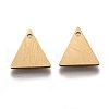 Ion Plating(IP) 304 Stainless Steel Pendants STAS-O133-04A-G-1