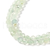 Natural Prehnite Beads Strands G-G139-A05-03-4