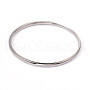 304 Stainless Steel Bangles BJEW-M185-09P-1