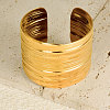 Hip-hop Stylish 304 Stainless Steel Cuff Bangles for Women EL2876-2-1